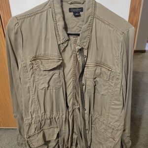 Lucky Brand Utility Jacket in Olive